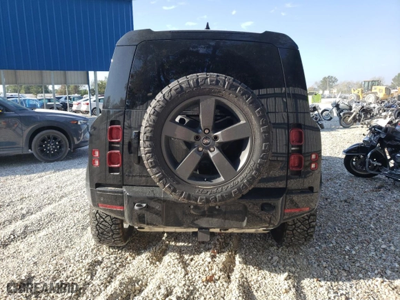 2024 Land Rover Defender X-Dynamic SE with VIN SALE27EU3R2245681, listed as a Copart auction lot 72346834 with 16,416 mi miles and Salvage Title. Bid and sale history available at carsss.com. Image 6.