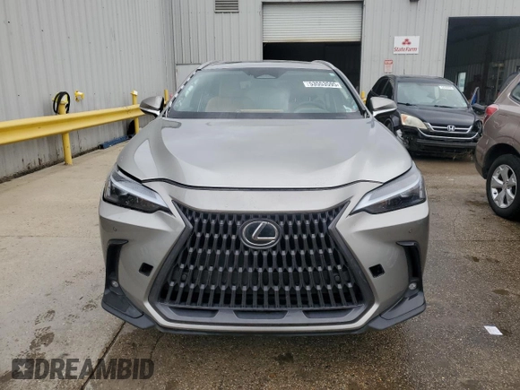 2022 Lexus NX with VIN 2T2GKCEZ4NC008144, listed as a Copart auction lot 53553595 with 35,834 mi miles and Salvage Title. Bid and sale history available at carsss.com. Image 5.