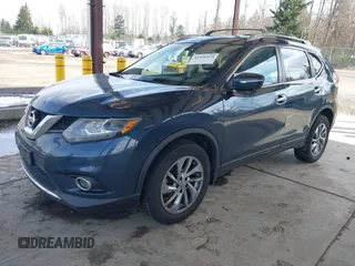 2015 Nissan Rogue SL with VIN 5N1AT2MV7FC916285, listed as a IAAI auction lot 41891874 with 102,105 mi miles. Bid and sale history available at carsss.com. Image 17.
