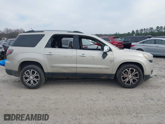 2013 GMC Acadia SLT with VIN 1GKKRRKD8DJ159890, listed as a IAAI auction lot 41738458 with 199,765 mi miles. Bid and sale history available at carsss.com. Image 14.