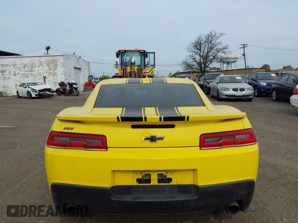 2014 Chevrolet Camaro LT with VIN 2G1FB1E35E9253494, listed as a IAAI auction lot 42102475 with 85,833 mi miles. Bid and sale history available at carsss.com. Image 16.