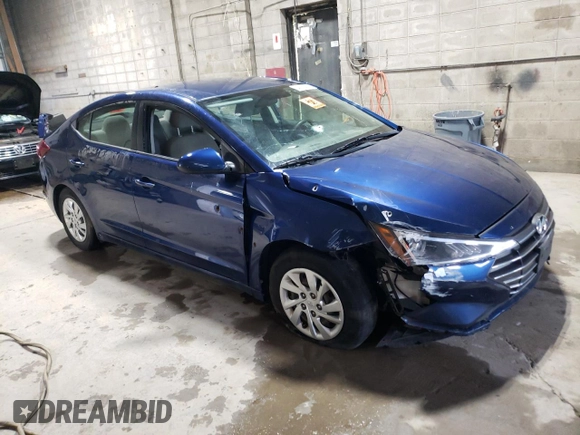 2019 Hyundai Elantra SE with VIN 5NPD74LF0KH482902, listed as a Copart auction lot 54088415 with 63,592 mi miles and Clean Title. Bid and sale history available at DreamBid. Image 4.