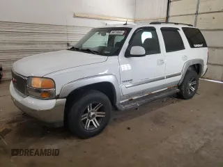 2005 GMC Yukon SLT z VIN 1GKEK13T15R197585, wystawiony jako Copart lot #56070865 z przebiegiem 327 190 mil mil oraz Czysty tytuł • Clean title. Historia ofert i sprzedaży dostępna na DreamBid. Obrazek 1.
