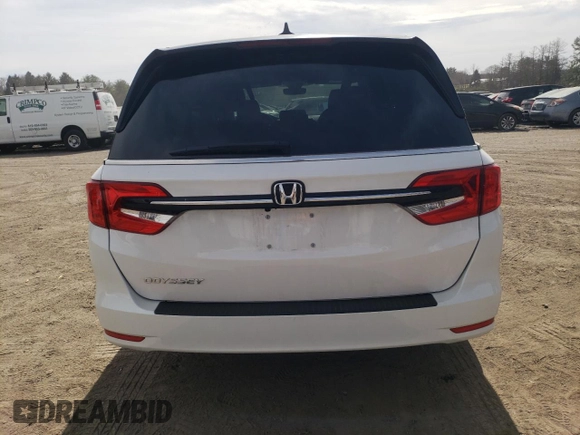 2024 Honda Odyssey EX-L с VIN 5FNRL6H62RB069216, выставлен на аукционе Copart как лот 49858955 с пробегом 7 578 миль миль и Списание • Salvage title. История ставок и продаж доступна на DreamBid. Изображение 6.