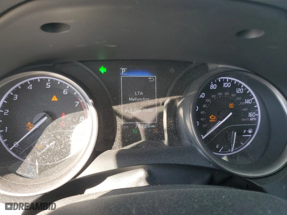 2022 Toyota Camry SE with VIN 4T1G11AK0NU642120, listed as a Copart auction lot 46678335 with 78,786 mi miles and Salvage Title. Bid and sale history available at carsss.com. Image 9.