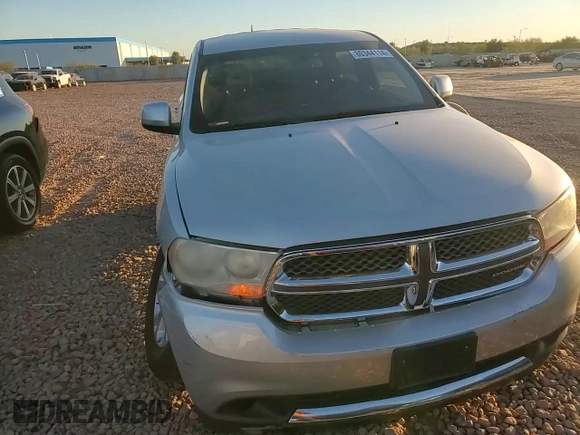 2013 Dodge Durango SXT with VIN 1C4RDHAG7DC643620, listed as a Copart auction lot 57677545 with 126,536 mi miles and Salvage title. Bid and sale history available at DreamBid. Image 12.