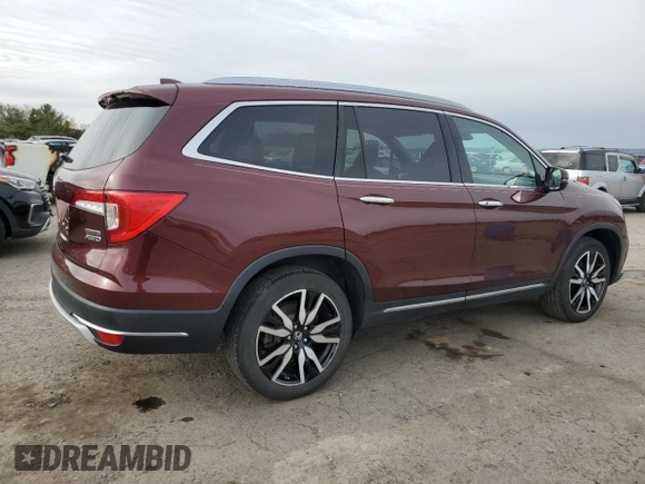 2021 Honda Pilot Touring 7-Passenger z VIN 5FNYF6H61MB062141, wystawiony jako Copart lot #52773775 z przebiegiem 40 443 mil mil oraz Szkoda całkowita • Salvage title. Historia ofert i sprzedaży dostępna na DreamBid. Obrazek 3.