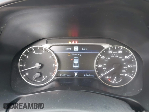 2019 Nissan Altima Platinum with VIN 1N4BL4FV4KC107201, listed as a IAAI auction lot 41483963 with 105,403 mi miles and . Bid and sale history available at carsss.com. Image 7.