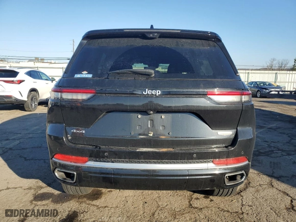 2023 Jeep Grand Cherokee Summit with VIN 1C4RJHEGXP8722063, listed as a Copart auction lot 86552894 with 38,463 mi miles and Salvage Title. Bid and sale history available at carsss.com. Image 6.