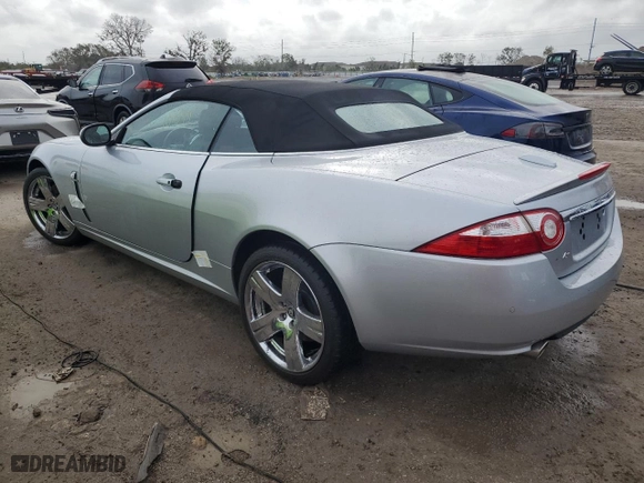 2007 Jaguar XK with VIN SAJWA44B075B14950, listed as a Copart auction lot 79556344 with 10,571 mi miles and Non Repairable. Bid and sale history available at carsss.com. Image 2.