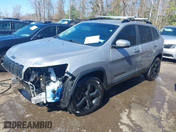 2020 Jeep Cherokee Altitude with VIN 1C4PJMLN6LD541335, listed as a IAAI auction lot 41750648 with 66,880 mi miles. Bid and sale history available at carsss.com. Image 18.