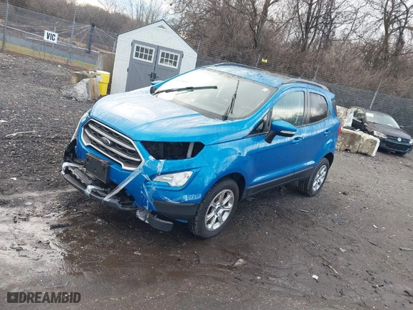 2018 Ford EcoSport SE with VIN MAJ6P1UL5JC242210, listed as a IAAI auction lot 41215651 with 81,047 mi miles. Bid and sale history available at carsss.com. Image 2.