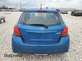 2015 Toyota Yaris L with VIN VNKKTUD35FA035087, listed as a Copart auction lot 50596655 with Not Provided miles and Salvage Title. Bid and sale history available at DreamBid. Image 6.