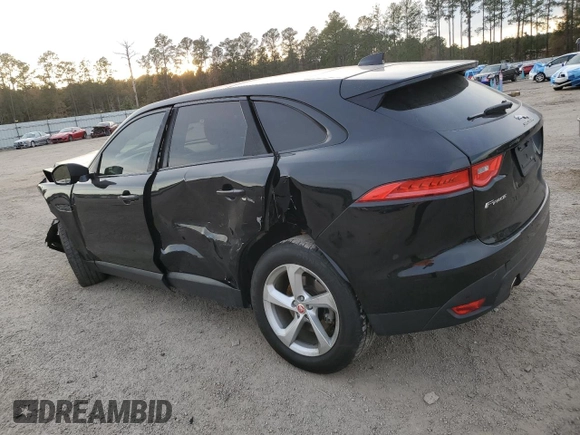 2018 Jaguar F-Pace 30t Premium with VIN SADCJ2GX6JA293900, listed as a Copart auction lot 83939084 with Not provided miles and Salvage title. Bid and sale history available at DreamBid. Image 2.