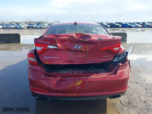 2015 Hyundai Sonata 2.4L Limited with VIN 5NPE34AF9FH190786, listed as a IAAI auction lot 41695870 with 137,178 mi miles. Bid and sale history available at carsss.com. Image 16.