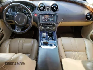 2013 Jaguar XJ with VIN SAJWJ1CD6D8V50968, listed as a Copart auction lot 79880924 with 136,280 mi miles and Salvage Title. Bid and sale history available at carsss.com. Image 8.