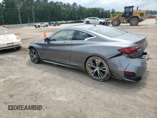2017 Infiniti Q60 Premium with VIN JN1CV7EL7HM320126, listed as a Copart auction lot 58373345 with 97,122 mi miles and Salvage title. Bid and sale history available at DreamBid. Image 2.