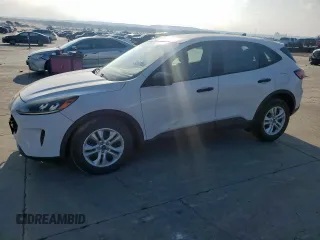 2020 Ford Escape S with VIN 1FMCU0F60LUA31383, listed as a Copart auction lot 49265985 with 96,728 mi miles and Salvage Title. Bid and sale history available at carsss.com. Image 1.