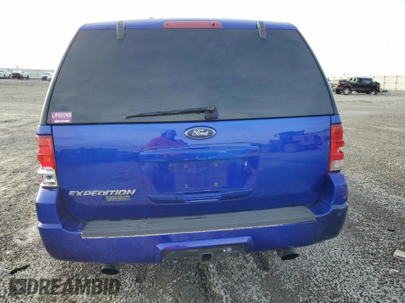 2006 Ford Expedition Eddie Bauer with VIN 1FMPU175X6LA07082, listed as a Copart auction lot 84113334 with 132,460 mi miles and Salvage Title. Bid and sale history available at carsss.com. Image 6.