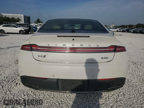 2017 Lincoln MKZ Hybrid Select with VIN 3LN6L5LU8HR647802, listed as a Copart auction lot 50309685 with 105,276 mi miles and Salvage title. Bid and sale history available at DreamBid. Image 6.