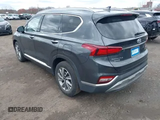 2020 Hyundai Santa Fe SEL with VIN 5NMS3CADXLH247789, listed as a IAAI auction lot 42048642 with 40,483 mi miles. Bid and sale history available at carsss.com. Image 3.