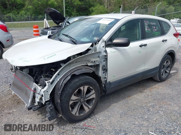 2018 Honda CR-V LX with VIN 2HKRW5H36JH409111, listed as a IAAI auction lot 42133939 with 105,511 mi miles and . Bid and sale history available at DreamBid. Image 19.