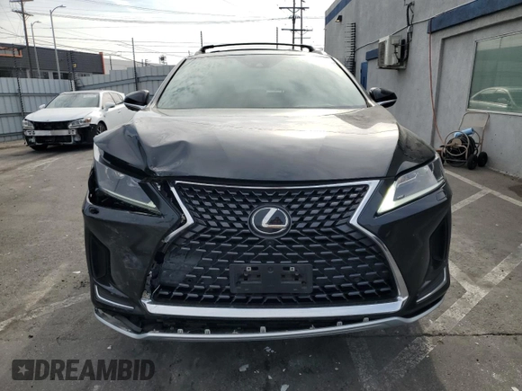 2022 Lexus RX with VIN JTJHZKEA3N2025909, listed as a Copart auction lot 43642535 with 30,563 mi miles and Salvage Title. Bid and sale history available at carsss.com. Image 5.