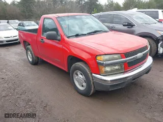 2005 Chevrolet Colorado Z85 with VIN 1GCCS148858185596, listed as a IAAI auction lot 41479377 with 303,642 mi miles. Bid and sale history available at carsss.com. Image 1.