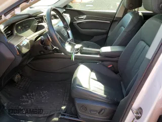2020 Audi e-tron Sportback Premium Plus with VIN WA12ABGE4LB035209, listed as a Copart auction lot 78139704 with 13,055 mi miles and Salvage title. Bid and sale history available at DreamBid. Image 7.