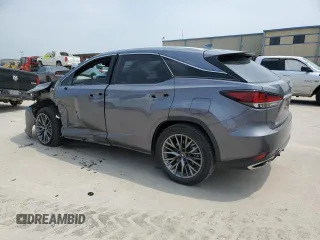 2022 Lexus RX with VIN 2T2YZMDA9NC328156, listed as a Copart auction lot 55418324 with 24,233 mi miles and Salvage Title. Bid and sale history available at carsss.com. Image 2.