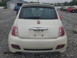 2012 FIAT 500 Sport z VIN 3C3CFFBR7CT186741, wystawiony jako Copart lot #58833045 z przebiegiem 168 764 mil mil oraz Tytuł czysty. Historia ofert i sprzedaży dostępna na DreamBid. Obrazek 6.