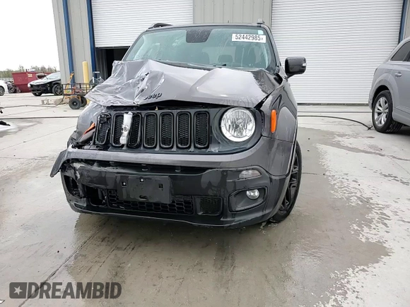 2018 Jeep Renegade Latitude z VIN ZACCJABB3JPG81927, wystawiony jako Copart lot #52442985 z przebiegiem 72 256 mil mil oraz Szkoda całkowita • Salvage title. Historia ofert i sprzedaży dostępna na DreamBid. Obrazek 14.