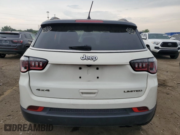 2019 Jeep Compass Limited с VIN 3C4NJDCB5KT741001, выставлен на аукционе Copart как лот 69087354 с пробегом 62 687 миль миль и Чистый • Clean title. История ставок и продаж доступна на DreamBid. Изображение 6.