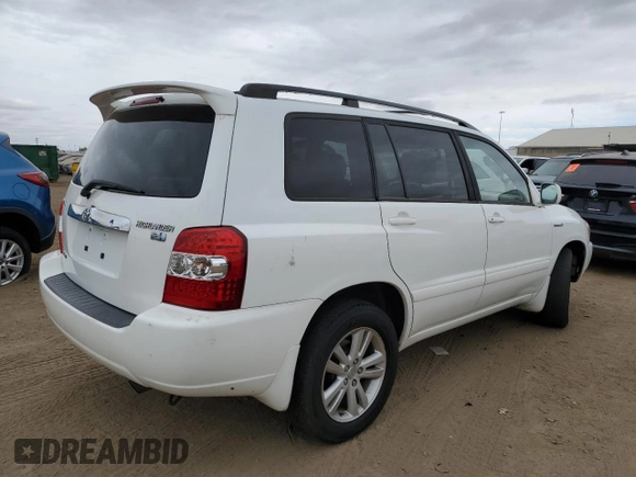 2007 Toyota Highlander Hybrid w/3rd Row with VIN JTEEW21A870035060, listed as a Copart auction lot 76967454 with 188,249 mi miles and Clean Title. Bid and sale history available at carsss.com. Image 3.