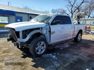 2019 Ram 1500 Big Horn with VIN 1C6RR6TT8KS602438, listed as a Copart auction lot 87961165 with 131,081 mi miles and Salvage title. Bid and sale history available at DreamBid. Image 1.