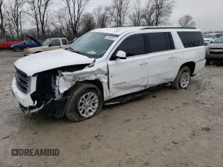 2019 GMC Yukon XL SLT with VIN 1GKS2GKC4KR351399, listed as a Copart auction lot 85068804 with 0 mi miles and Salvage Title. Bid and sale history available at carsss.com. Image 1.