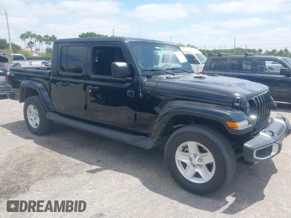 2022 Jeep Gladiator Willys Sport z VIN 1C6HJTAG7NL161701, wystawiony jako IAAI lot #42097144 z przebiegiem 32 989 mil mil oraz . Historia ofert i sprzedaży dostępna na DreamBid. Obrazek 1.