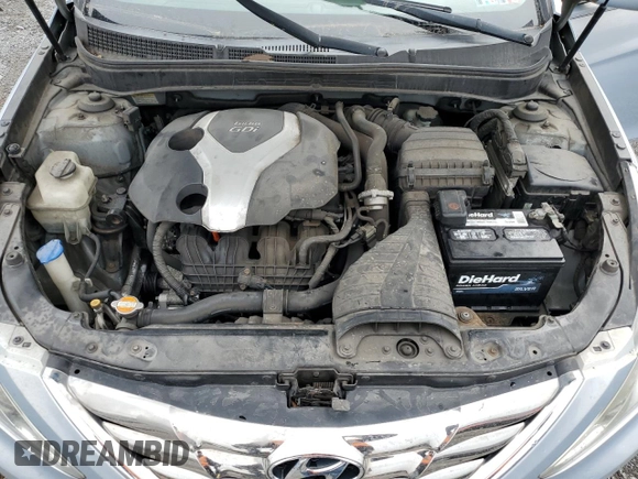 2012 Hyundai Sonata Limited with VIN 5NPEC4AB0CH436813, listed as a Copart auction lot 51798215 with 121,423 mi miles and Clean Title. Bid and sale history available at DreamBid. Image 11.