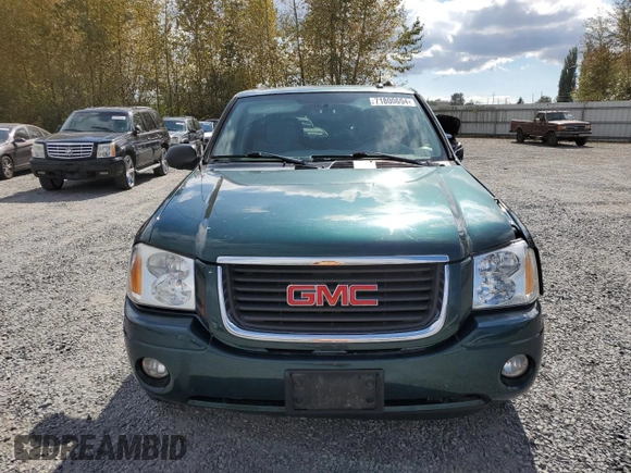 2005 GMC Envoy SLT with VIN 1GKDT13S952144349, listed as a Copart auction lot 71800694 with 137,614 mi miles and Salvage Title. Bid and sale history available at DreamBid. Image 5.