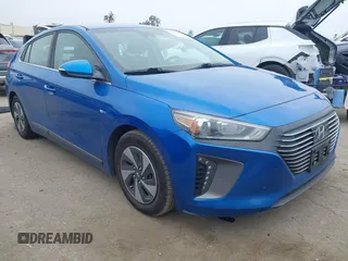2018 Hyundai Ioniq SEL z VIN KMHC75LC6JU083239, wystawiony jako IAAI lot #42042503 z przebiegiem 57 748 mil mil oraz . Historia ofert i sprzedaży dostępna na DreamBid. Obrazek 1.