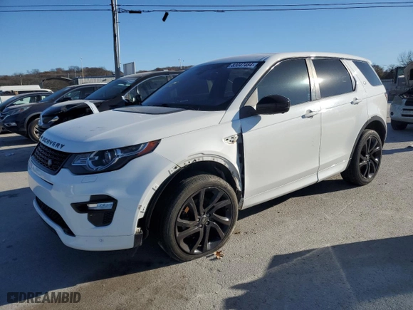 2017 Land Rover Discovery Sport HSE Luxury with VIN SALCT2BG9HH651238, listed as a Copart auction lot 83047484 with 129,653 mi miles and Clean Title. Bid and sale history available at carsss.com. Image 1.