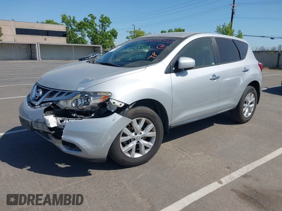 2013 Nissan Murano SV with VIN JN8AZ1MW1DW315816, listed as a IAAI auction lot 42099720 with 94,701 mi miles and . Bid and sale history available at DreamBid. Image 2.