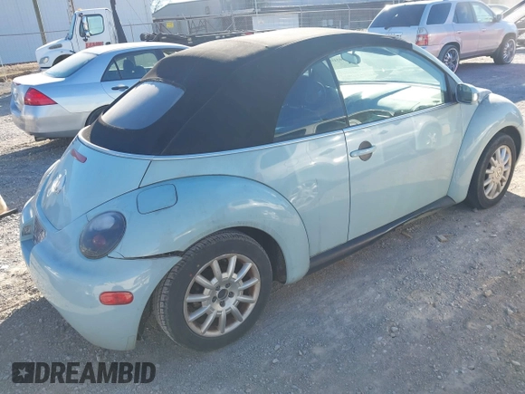 2004 Volkswagen Beetle with VIN 3VWCM21YX4M308827, listed as a IAAI auction lot 41703410 with 163,192 mi miles and . Bid and sale history available at DreamBid. Image 4.