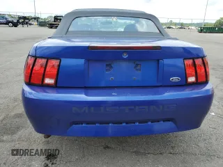2004 Ford Mustang Deluxe with VIN 1FAFP44654F208654, listed as a Copart auction lot 61385425 with 108,916 mi miles and Salvage title. Bid and sale history available at DreamBid. Image 6.