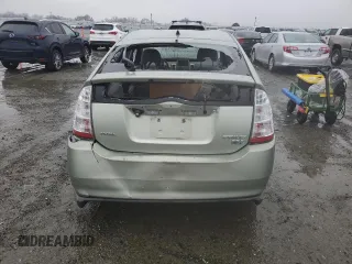 2006 Toyota Prius with VIN JTDKB20U467518629, listed as a Copart auction lot 43663975 with 0 mi miles and Salvage Title. Bid and sale history available at carsss.com. Image 6.