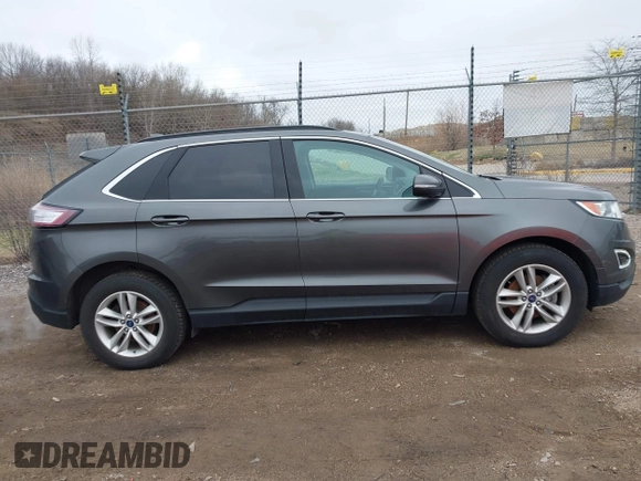 2016 Ford Edge SEL with VIN 2FMPK3J91GBC04785, listed as a IAAI auction lot 41919569 with 107,889 mi miles. Bid and sale history available at carsss.com. Image 13.