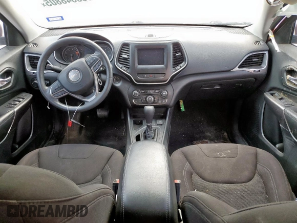 2020 Jeep Cherokee Latitude with VIN 1C4PJLCBXLD548174, listed as a Copart auction lot 53548805 with 90,578 mi miles and Salvage title. Bid and sale history available at DreamBid. Image 8.