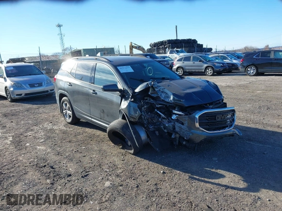 2019 GMC Terrain SLE with VIN 3GKALTEV8KL254258, listed as a IAAI auction lot 40973439 with 60,886 mi miles. Bid and sale history available at carsss.com. Image 1.