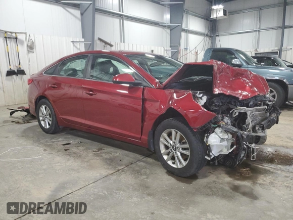 2015 Hyundai Sonata 2.4L SE with VIN 5NPE24AF7FH151276, listed as a Copart auction lot 52746245 with 132,877 mi miles and Salvage Title. Bid and sale history available at carsss.com. Image 4.