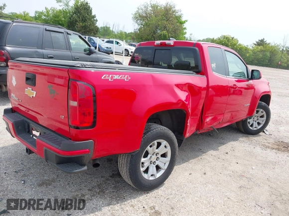 2018 Chevrolet Colorado 4WD LT z VIN 1GCHTCEN0J1137385, wystawiony jako IAAI lot #42415175 z przebiegiem 85 461 mil mil oraz . Historia ofert i sprzedaży dostępna na DreamBid. Obrazek 4.